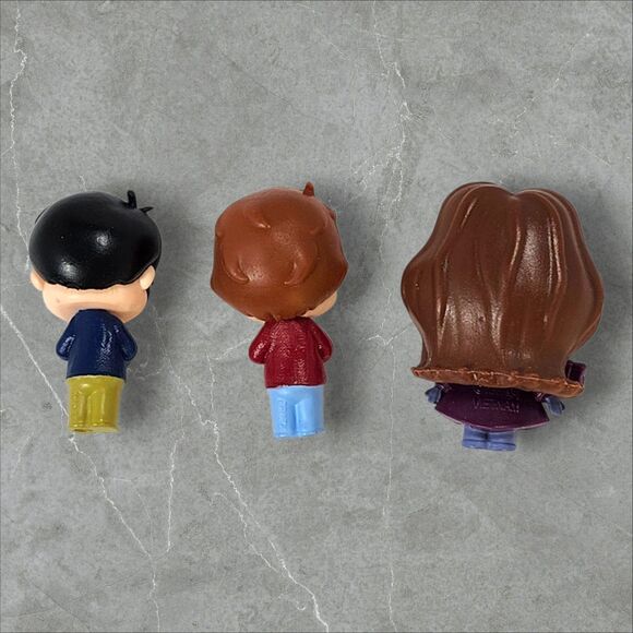 Harry Potter Wizarding World Micro Magical Moments Golden Trio Figures Lot - Picture 2 of 5